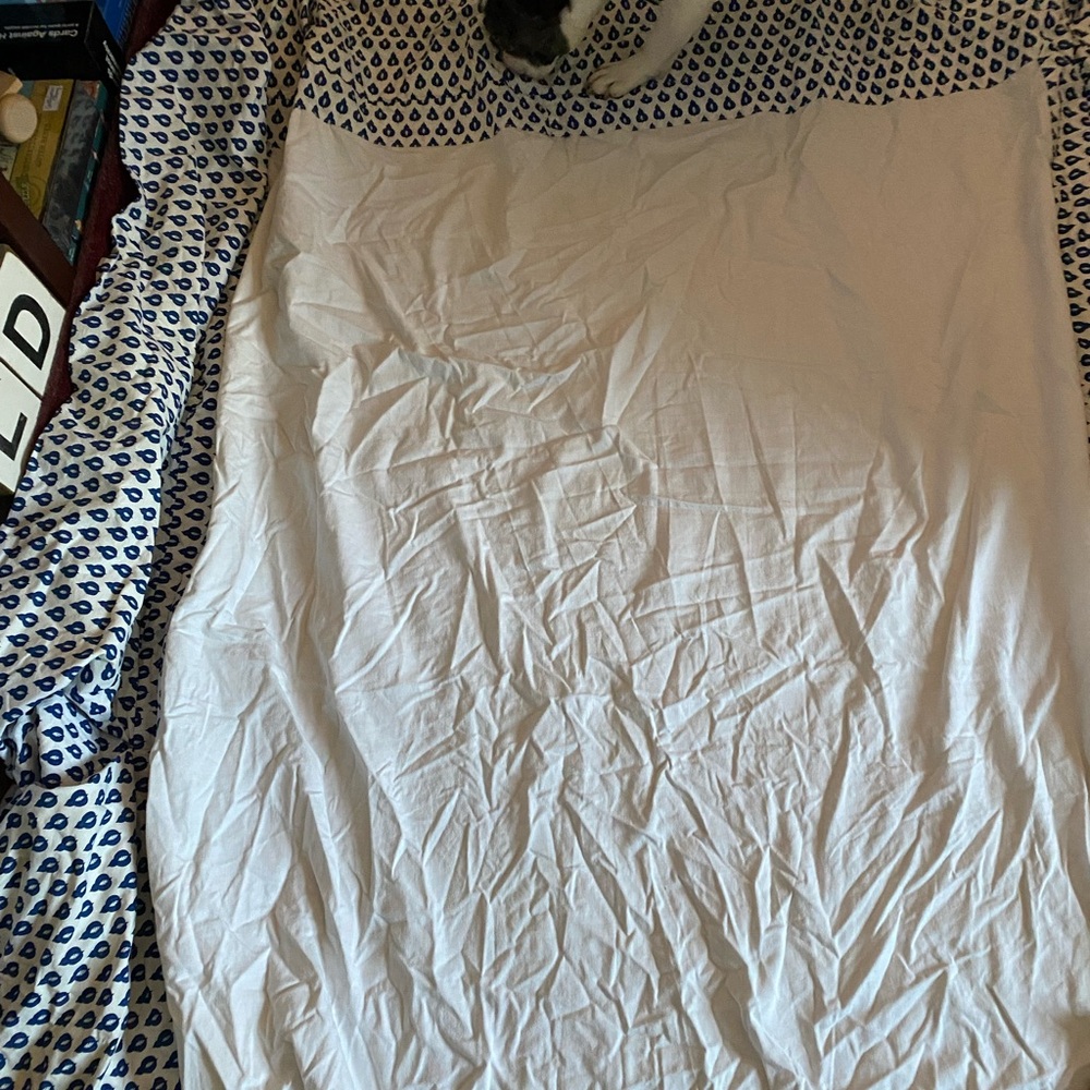 Souleiado France bed skirt double - Picture 2 of 5